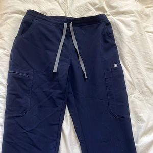 Figs straight leg scrub bottoms (navy)